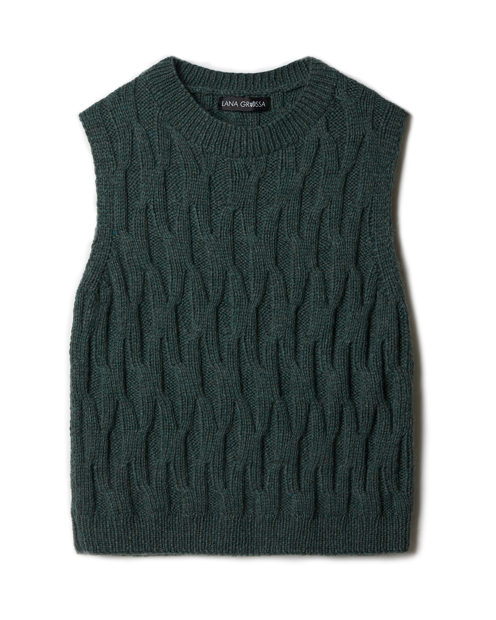 Strickset Slipover Im Struktur-Rippenmuster Aus Cool Merino Von Lana Grossa 2 Strickset Slipover Im Struktur-Rippenmuster Aus Cool Merino Von Lana Grossa – Bild 2