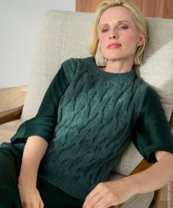 Strickset Slipover Im Struktur-Rippenmuster Aus Cool Merino Von Lana Grossa 5 Strickset Slipover Im Struktur-Rippenmuster Aus Cool Merino Von Lana Grossa – Bild 3