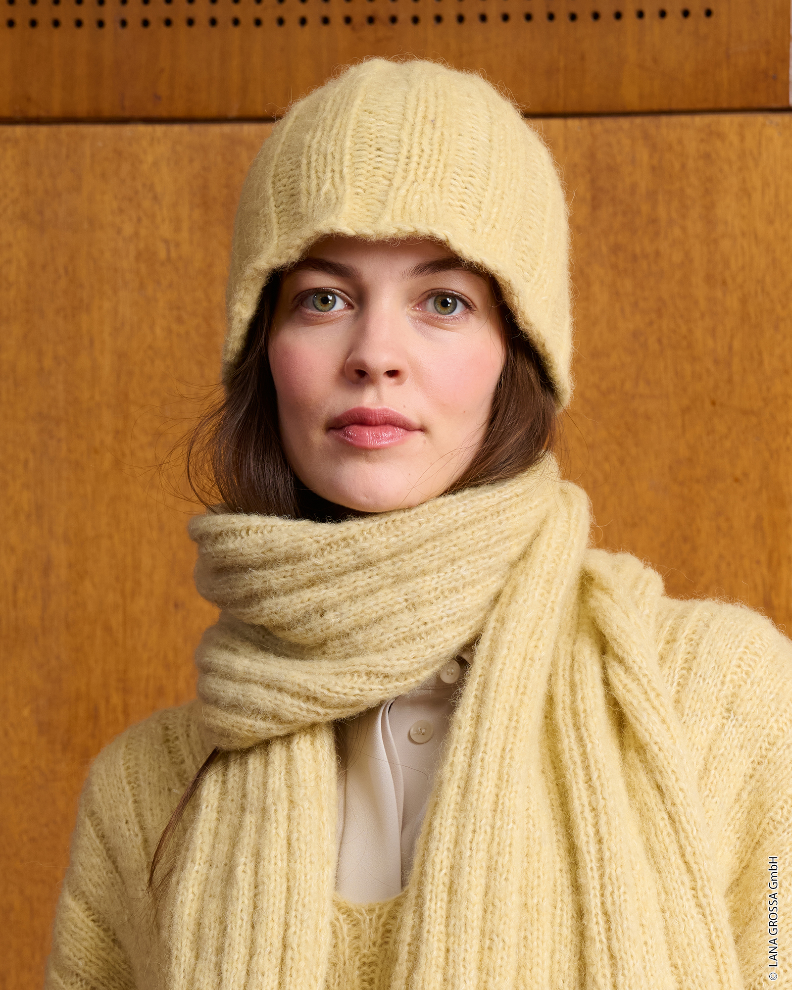 Strickset Mütze Mit Rippenmuster Aus Airy Von Lana Grossa 1 Strickset Mütze Mit Rippenmuster Aus Airy Von Lana Grossa