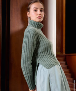 Strickset Pullover Im Rippenmuster aus Cashmere Pure von Lana Grossa