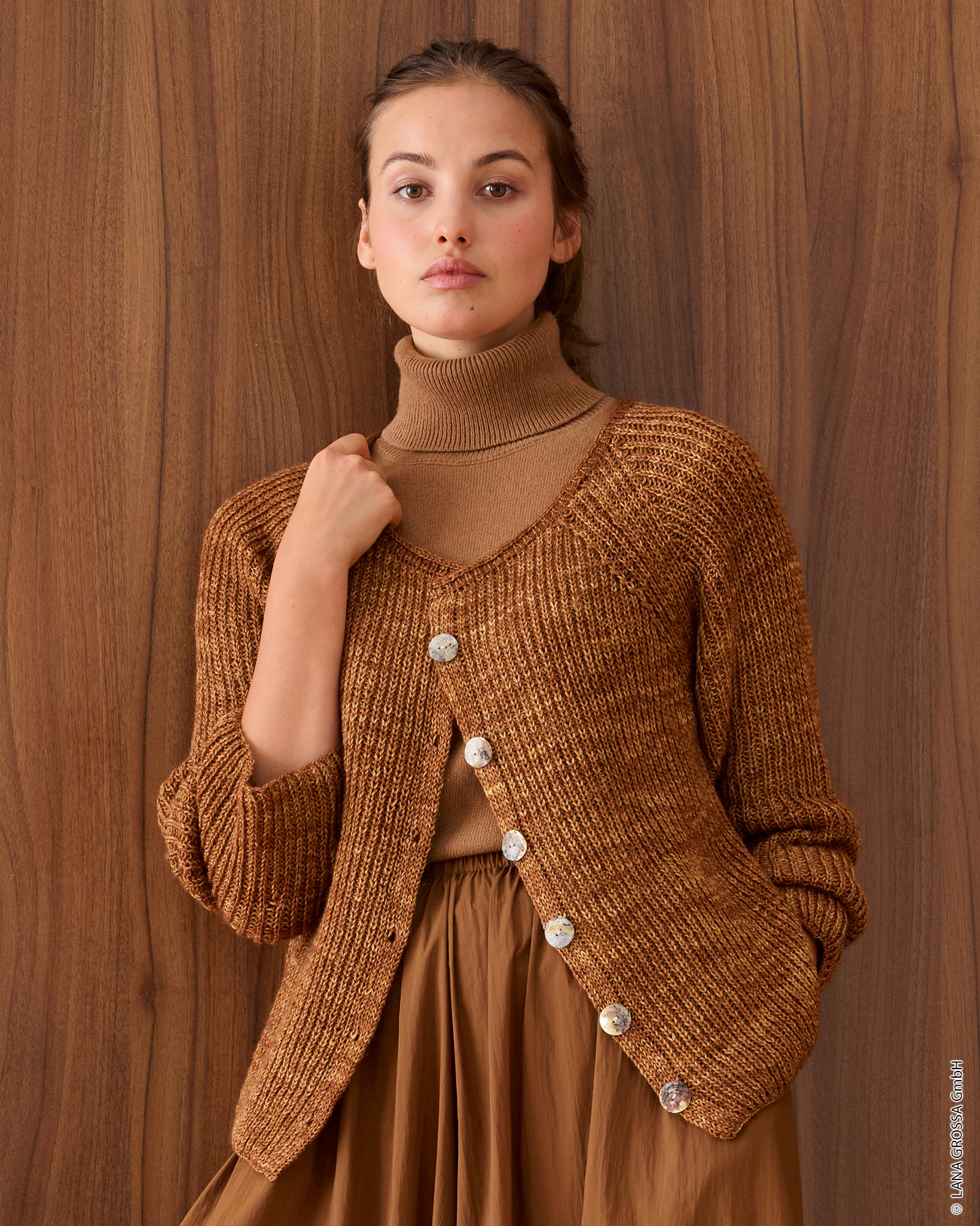 Strickset Raglanjacke Aus Brigitte Silkdream Von Lana Grossa 1 Strickset Raglanjacke Aus Brigitte Silkdream Von Lana Grossa