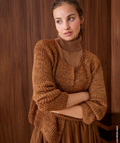 Strickset Raglanjacke Aus Brigitte Silkdream Von Lana Grossa 5 Strickset Raglanjacke Aus Brigitte Silkdream Von Lana Grossa – Bild 3