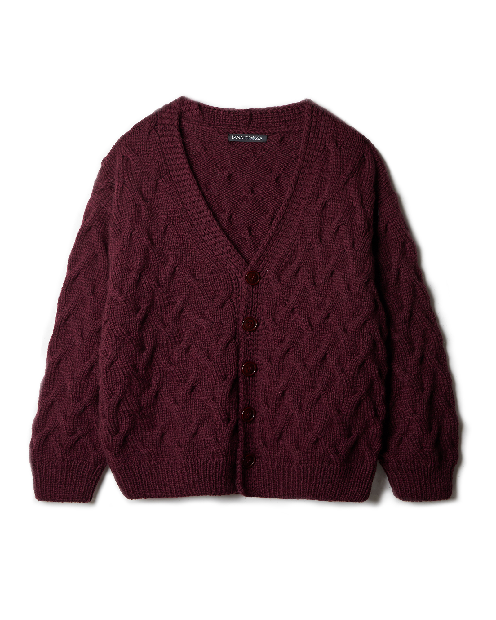 Strickset Jacke Mit Zopfmuster Aus Cool Merino Big Von Lana Grossa 2 Strickset Jacke Mit Zopfmuster Aus Cool Merino Big Von Lana Grossa – Bild 2