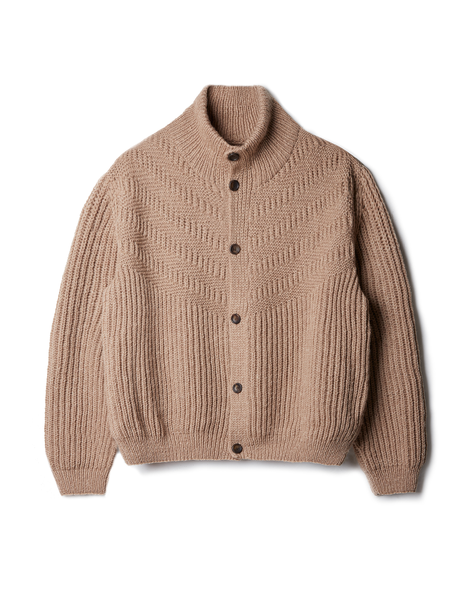 Strickset Jacke Mit Mustermix Aus Cool Merino Big Von Lana Grossa 2 Strickset Jacke Mit Mustermix Aus Cool Merino Big Von Lana Grossa – Bild 2