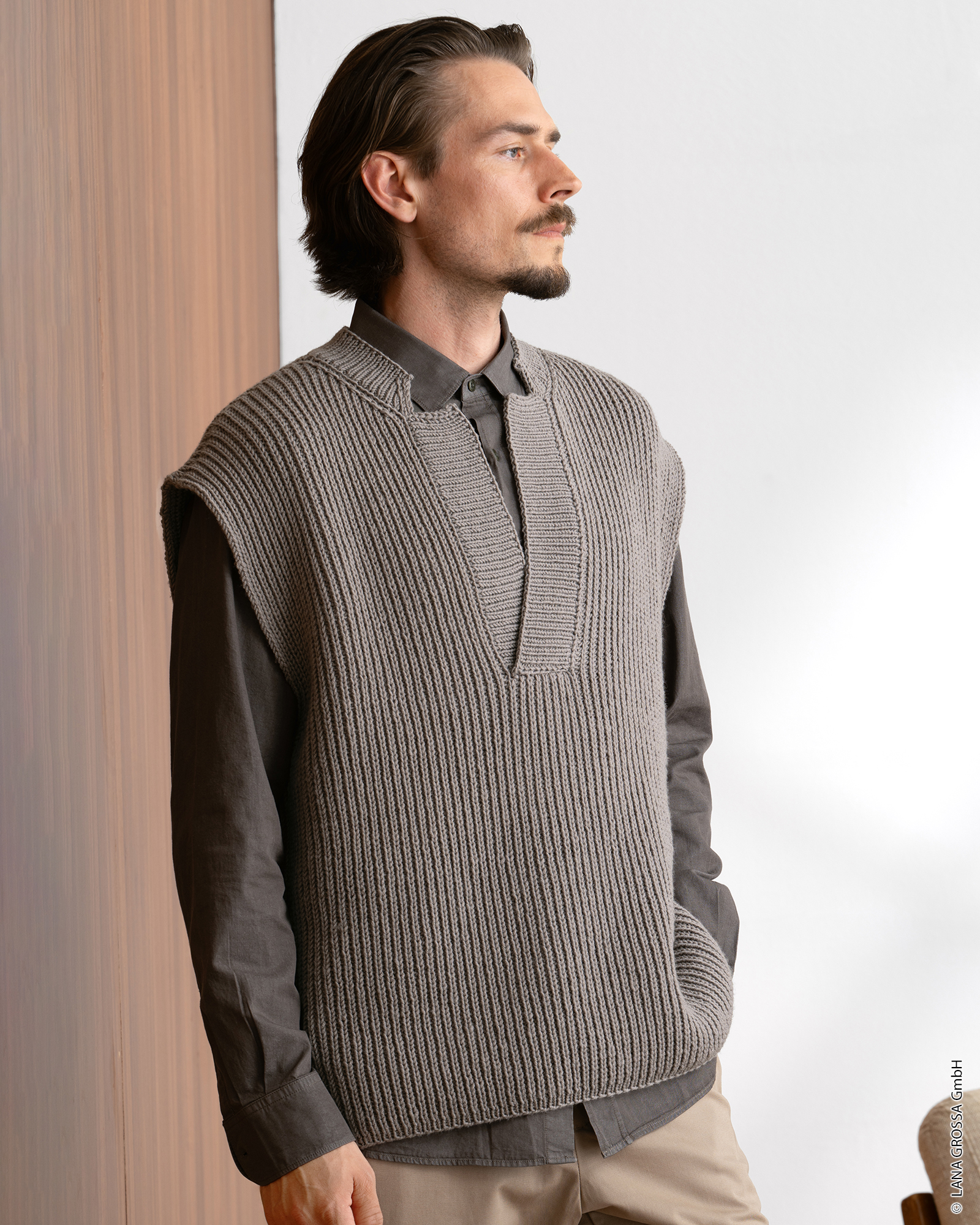 Strickset Pullunder Aus Cool Wool Big Von Lana Grossa 1 Strickset Pullunder Aus Cool Wool Big Von Lana Grossa
