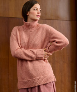 Strickset Pullover Glatt Rechts aus Brigitte No. 2 von Lana Grossa
