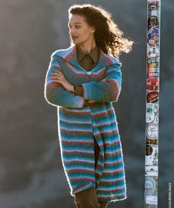 Strickset Hoodie-Mantel Aus Gomitolo Gala Von Lana Grossa 3 Strickset Hoodie-Mantel Aus Gomitolo Gala Von Lana Grossa – Bild 2