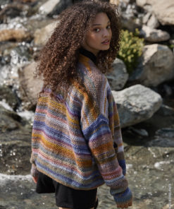 Strickset Jacke Im Hebe-Perlmuster Aus Gomitolo Intenso Von Lana Grossa 3 Strickset Jacke Im Hebe-Perlmuster Aus Gomitolo Intenso Von Lana Grossa – Bild 2