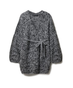 Strickset Jacke Mit Strickgürtel Aus Alta Moda Alpaca, Setasuri Und Cosmo Von Lana Grossa 4 Strickset Jacke Mit Strickgürtel Aus Alta Moda Alpaca, Setasuri Und Cosmo Von Lana Grossa – Bild 2
