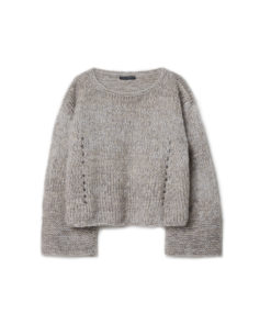 Strickset Pullover Aus Nebbia Und Superkid Seta Von Lana Grossa 4 Strickset Pullover Aus Nebbia Und Superkid Seta Von Lana Grossa – Bild 2