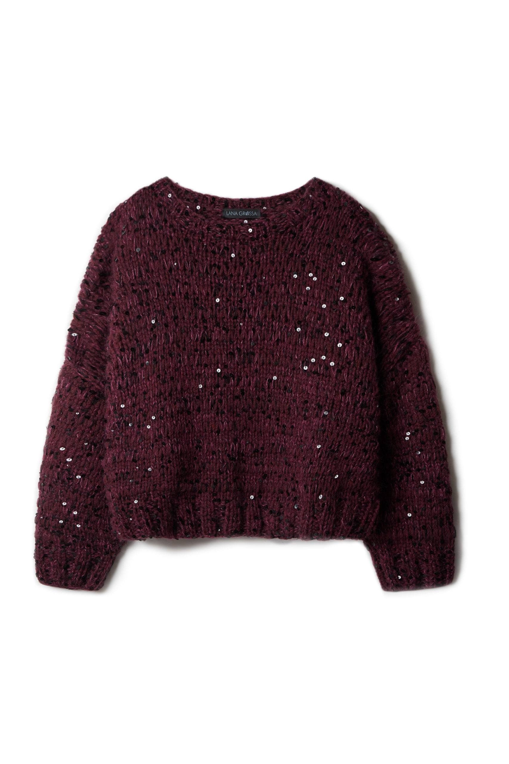 Strickset Pullover Im Fallmaschenmuster Aus Alta Moda Cashmere 16, Setasuri Und Cosmo Von Lana Grossa 2 Strickset Pullover Im Fallmaschenmuster Aus Alta Moda Cashmere 16, Setasuri Und Cosmo Von Lana Grossa – Bild 2
