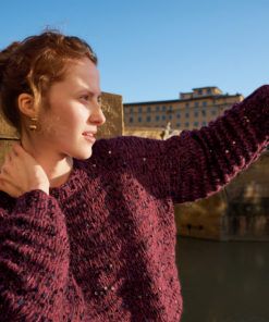 Strickset Pullover Im Fallmaschenmuster Aus Alta Moda Cashmere 16, Setasuri Und Cosmo Von Lana Grossa 5 Strickset Pullover Im Fallmaschenmuster Aus Alta Moda Cashmere 16, Setasuri Und Cosmo Von Lana Grossa – Bild 3