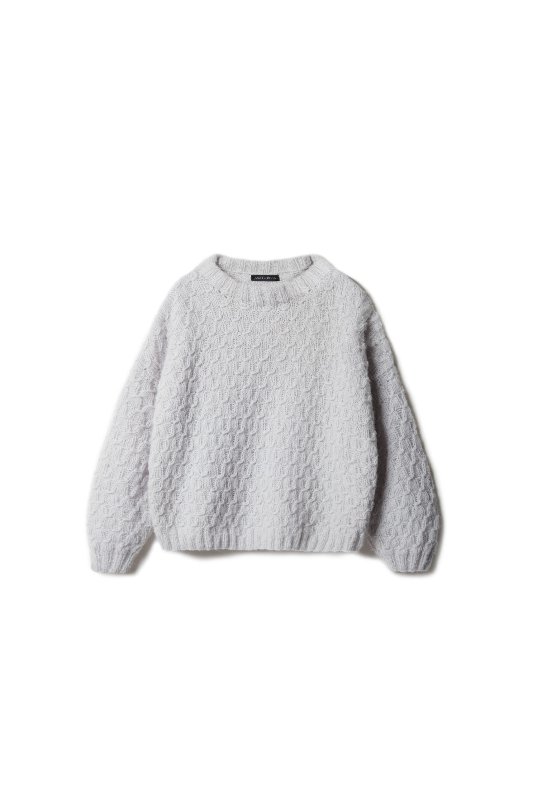 Strickset Pullover Aus Nebbia Von Lana Grossa 2 Strickset Pullover Aus Nebbia Von Lana Grossa – Bild 2