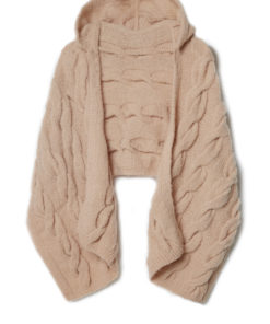 Strickset Kapuzen-Schal Aus Nebbia Von Lana Grossa 4 Strickset Kapuzen-Schal Aus Nebbia Von Lana Grossa – Bild 2