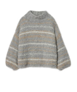 Strickset Streifen-Pullover Aus Orsetto Von Lana Grossa 3 Strickset Streifen-Pullover Aus Orsetto Von Lana Grossa – Bild 2