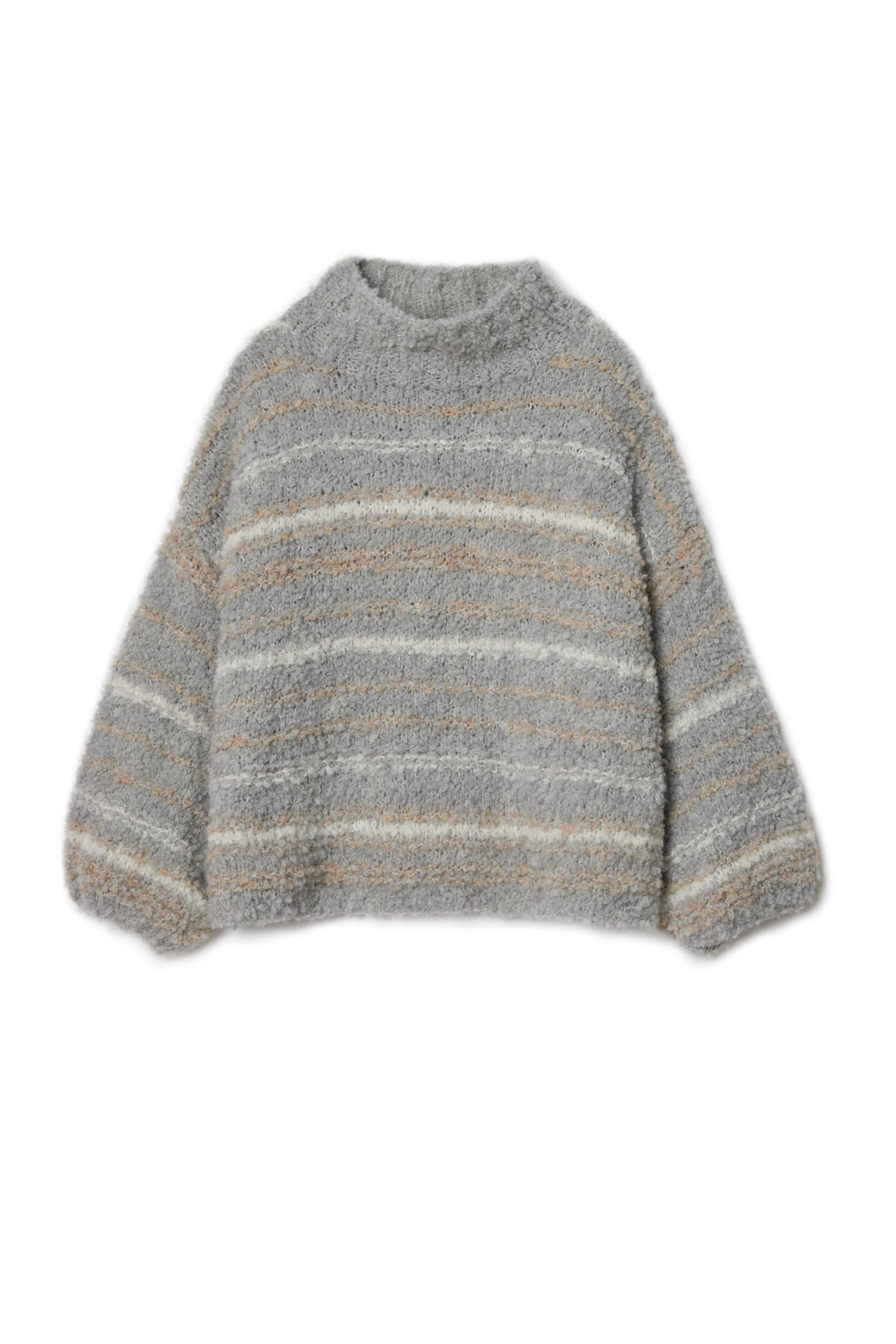 Strickset Streifen-Pullover Aus Orsetto Von Lana Grossa 2 Strickset Streifen-Pullover Aus Orsetto Von Lana Grossa – Bild 2