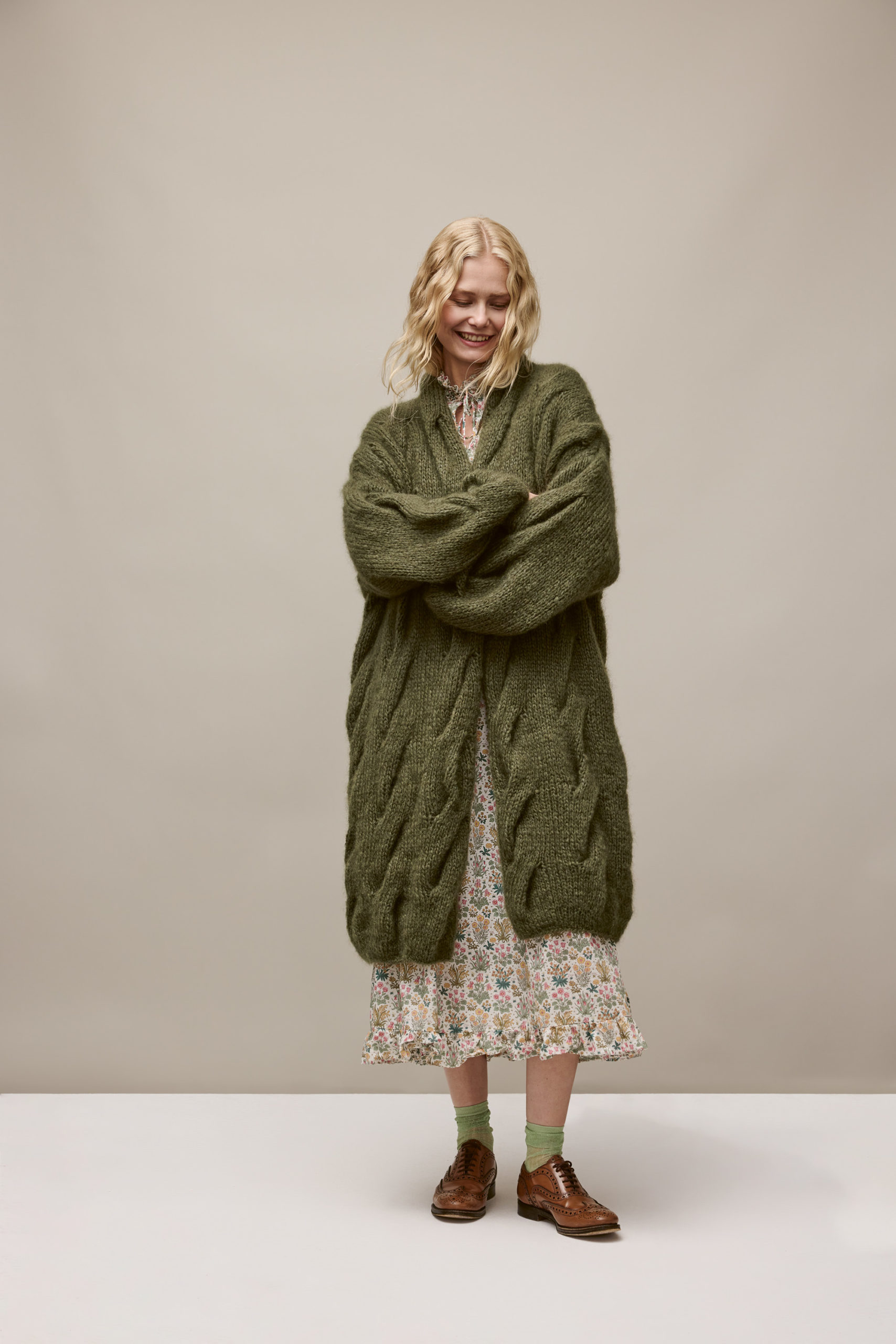 Strickset Oversized-Cardigan Aus Mohair Di Gio Von Lana Grossa 1 Strickset Oversized-Cardigan Aus Mohair Di Gio Von Lana Grossa