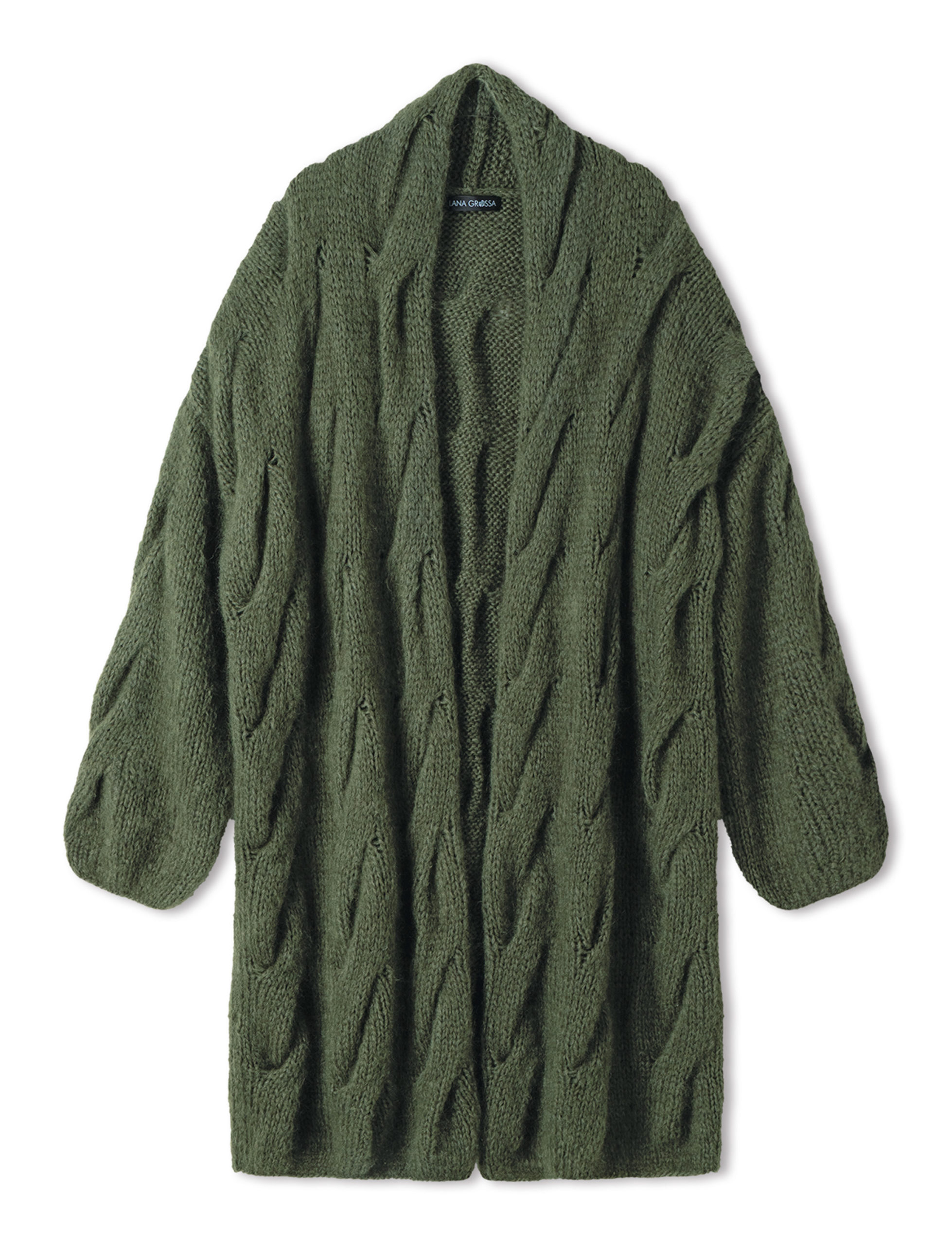 Strickset Oversized-Cardigan Aus Mohair Di Gio Von Lana Grossa 2 Strickset Oversized-Cardigan Aus Mohair Di Gio Von Lana Grossa – Bild 2