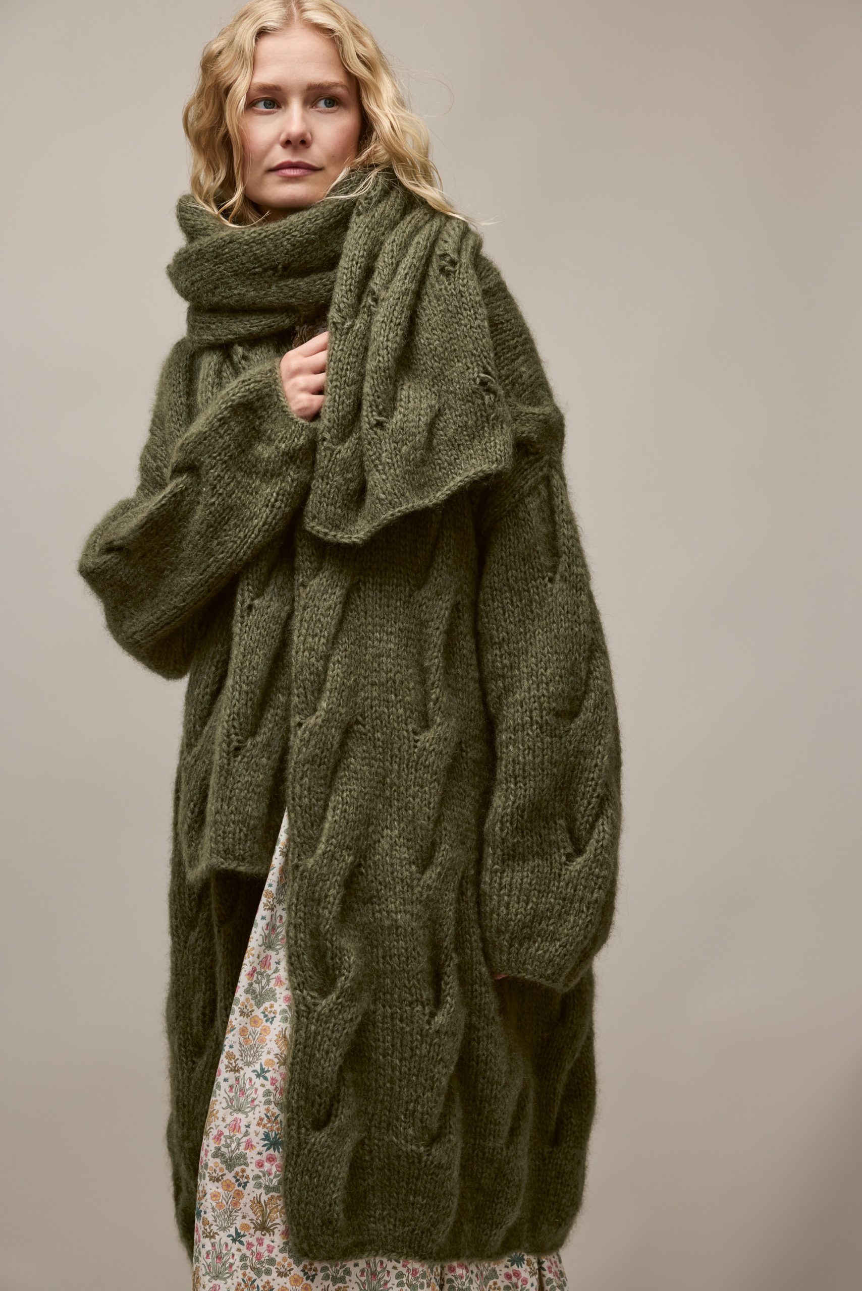 Strickset Oversized-Cardigan Aus Mohair Di Gio Von Lana Grossa 3 Strickset Oversized-Cardigan Aus Mohair Di Gio Von Lana Grossa – Bild 3