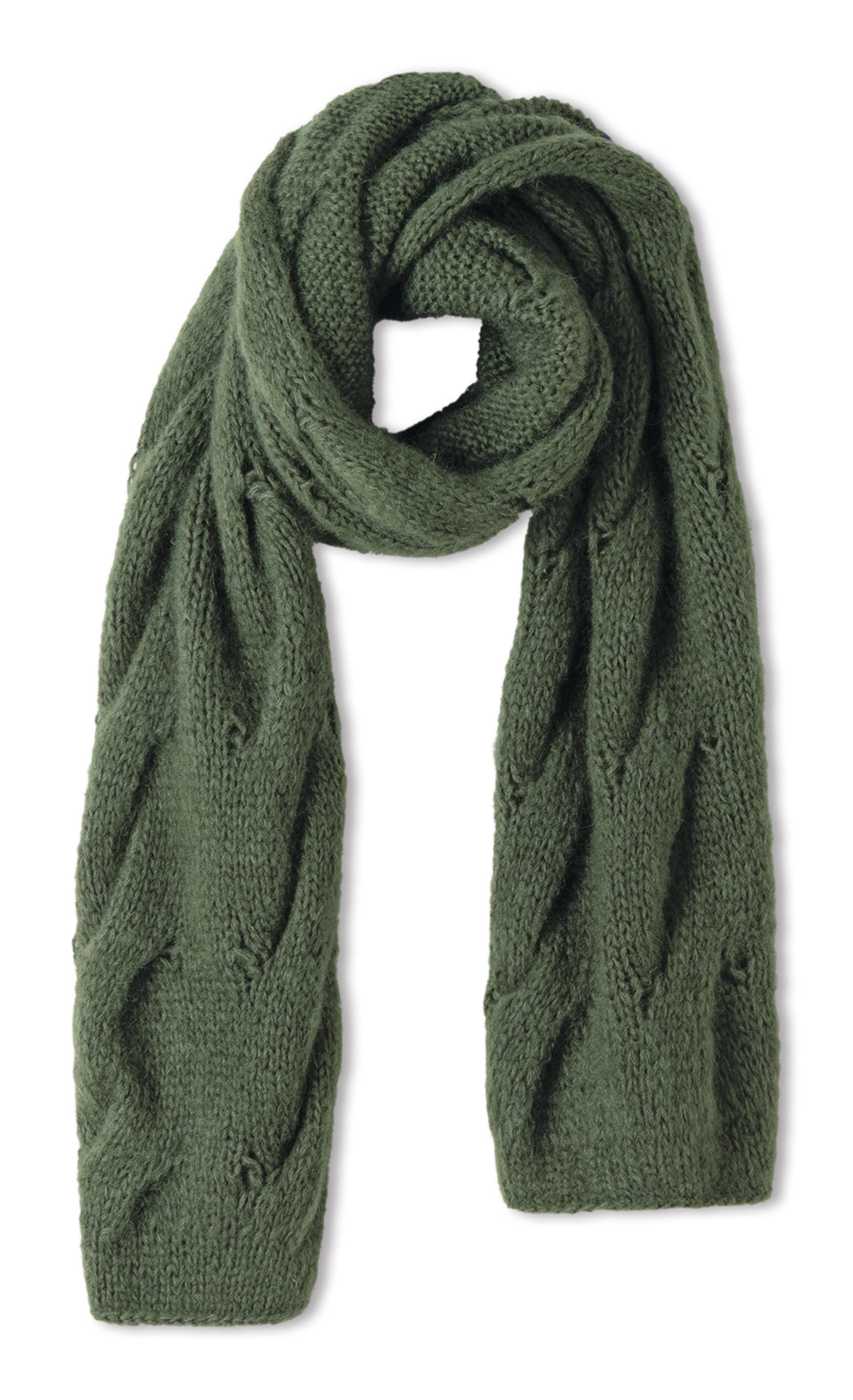 Strickset Schal Im Zopfmuster Aus Mohair Di Gio Von Lana Grossa 2 Strickset Schal Im Zopfmuster Aus Mohair Di Gio Von Lana Grossa – Bild 2