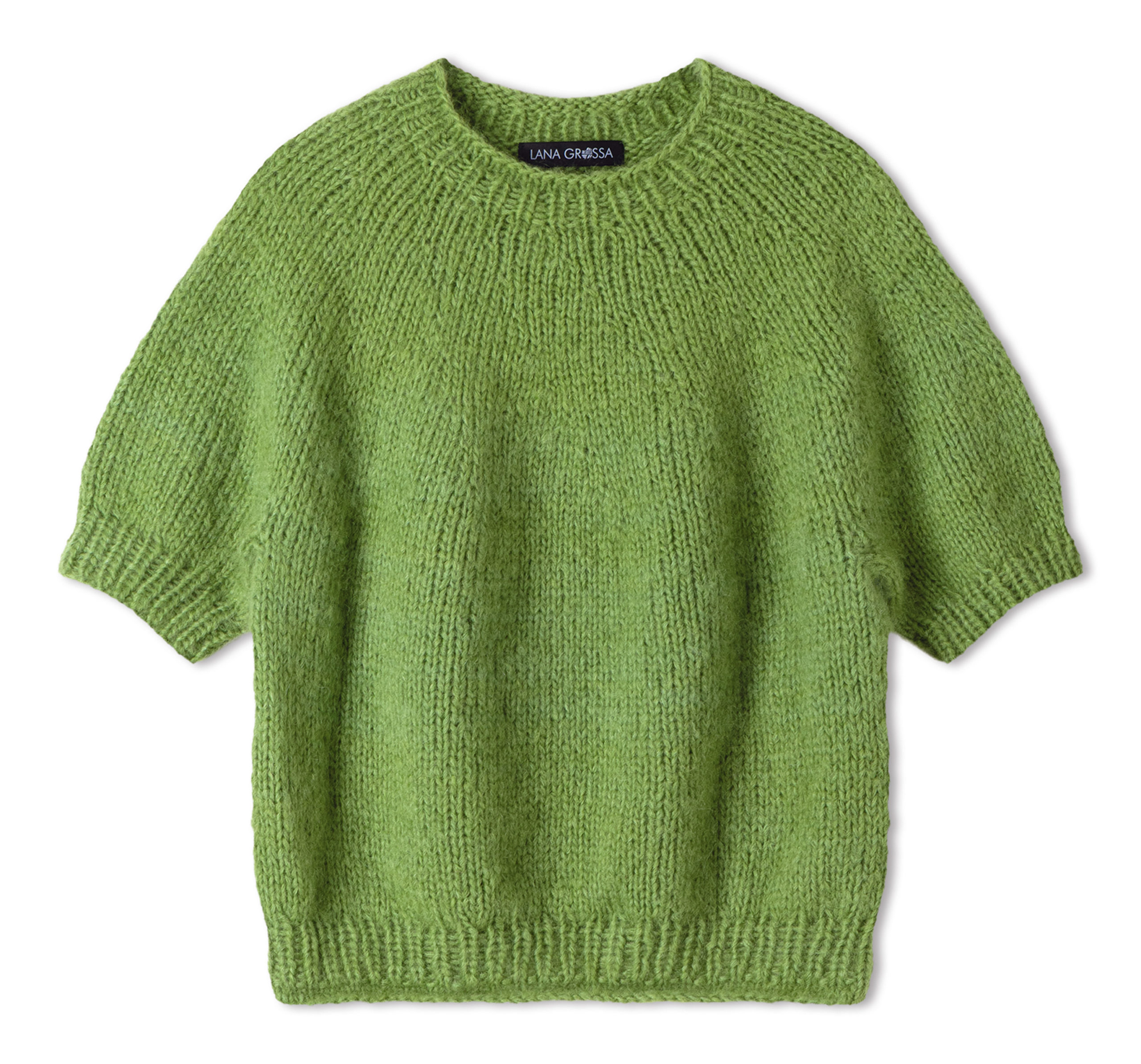 Strickset Rundpassen-Pullover Aus Mohair Di Gio Von Lana Grossa 2 Strickset Rundpassen-Pullover Aus Mohair Di Gio Von Lana Grossa – Bild 2