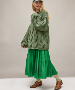Strickset Oversized-Sweater Im Zopfmuster Aus Mohair Di Gio Von Lana Grossa 5 Strickset Oversized-Sweater Im Zopfmuster Aus Mohair Di Gio Von Lana Grossa – Bild 3