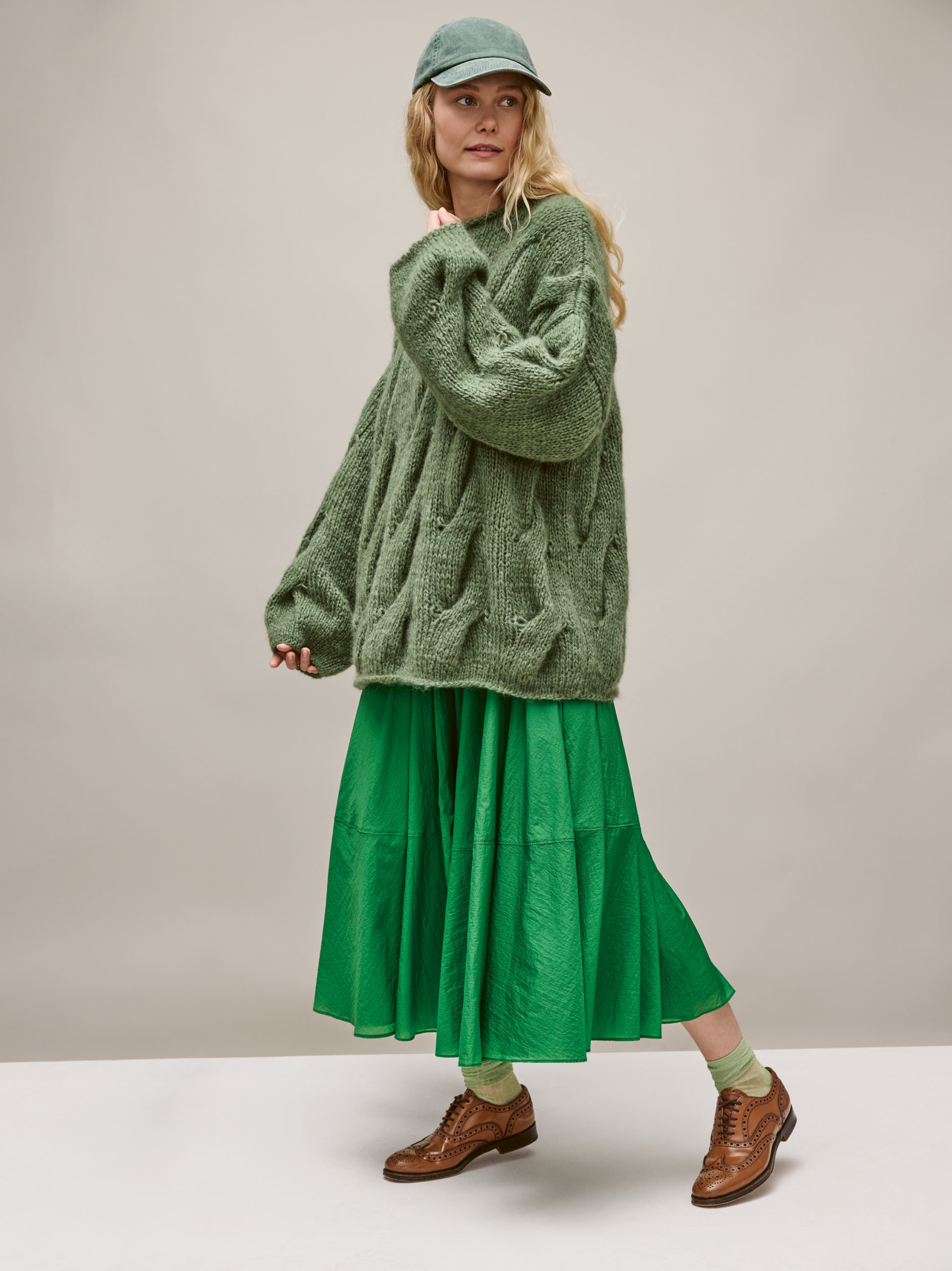 Strickset Oversized-Sweater Im Zopfmuster Aus Mohair Di Gio Von Lana Grossa 3 Strickset Oversized-Sweater Im Zopfmuster Aus Mohair Di Gio Von Lana Grossa – Bild 3