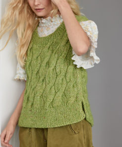 Strickset Zopfpullunder Aus Natural Alpaca Pelo Und Natural Superkid Tweed Von Lana Grossa 5 Strickset Zopfpullunder Aus Natural Alpaca Pelo Und Natural Superkid Tweed Von Lana Grossa – Bild 3