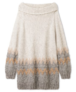 Strickset Raglan-Sweater Aus Natural Alpaca Pelo Und Orsetto Von Lana Grossa 4 Strickset Raglan-Sweater Aus Natural Alpaca Pelo Und Orsetto Von Lana Grossa – Bild 2