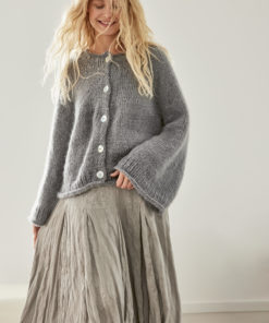 Strickset Rundpassen-jacke aus Mohair Di Gio von Lana Grossa