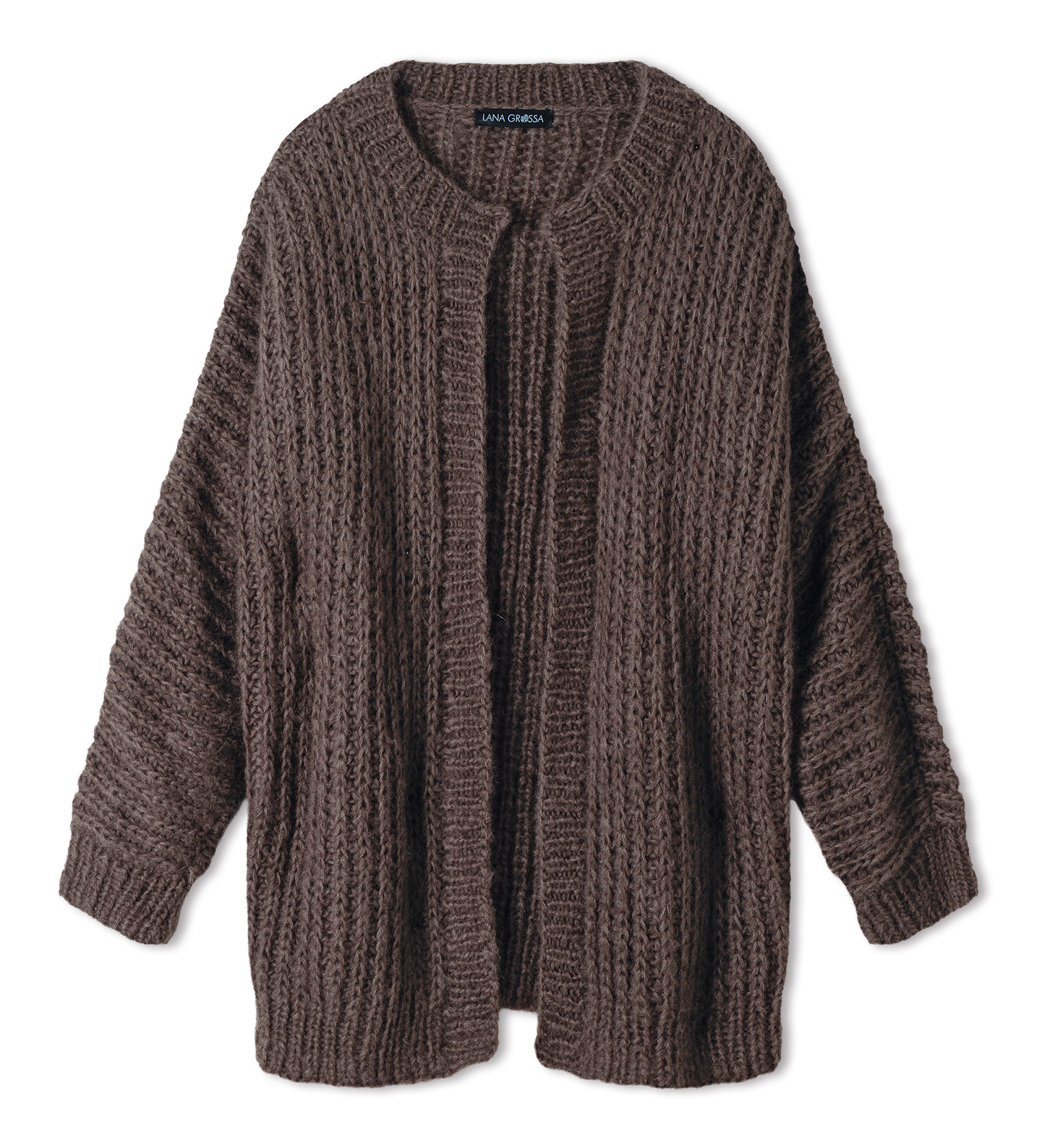 Strickset Rippencardigan Aus Mohair Di Gio Von Lana Grossa 2 Strickset Rippencardigan Aus Mohair Di Gio Von Lana Grossa – Bild 2