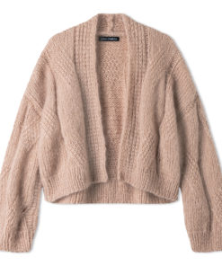 Strickset Cardigan Im Zopfmuster Aus Mohair Di Gio Von Lana Grossa 3 Strickset Cardigan Im Zopfmuster Aus Mohair Di Gio Von Lana Grossa – Bild 2