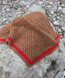Strickset Häkel Dreieckstuch aus Nebbia von Lana Grossa