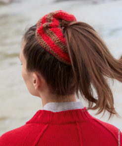 Strickset Scrunchie Aus Nebbia Von Lana Grossa 5 Strickset Scrunchie Aus Nebbia Von Lana Grossa – Bild 3