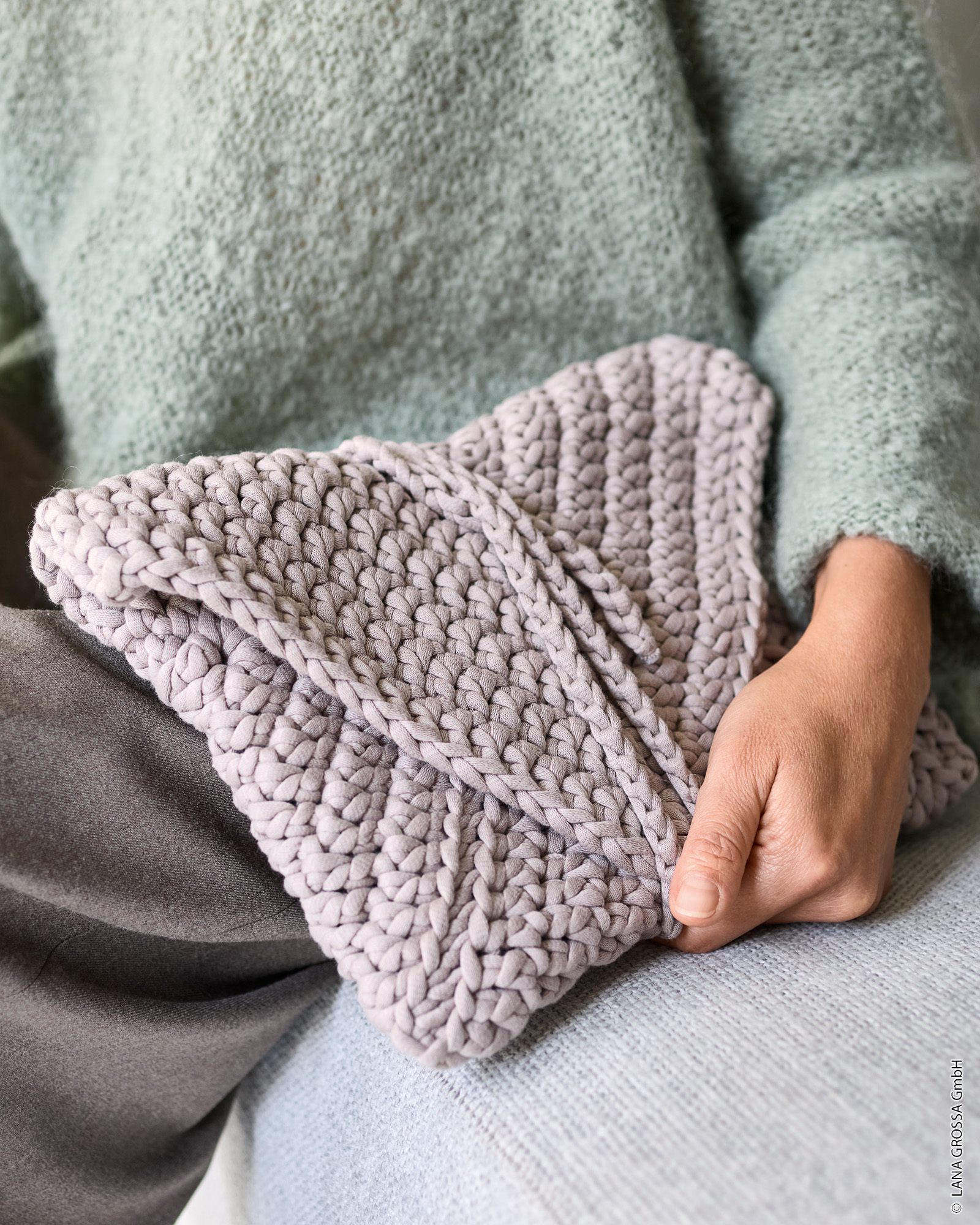 Strickset Tablet-Hülle Aus The Tube Von Lana Grossa 1 Strickset Tablet-Hülle Aus The Tube Von Lana Grossa