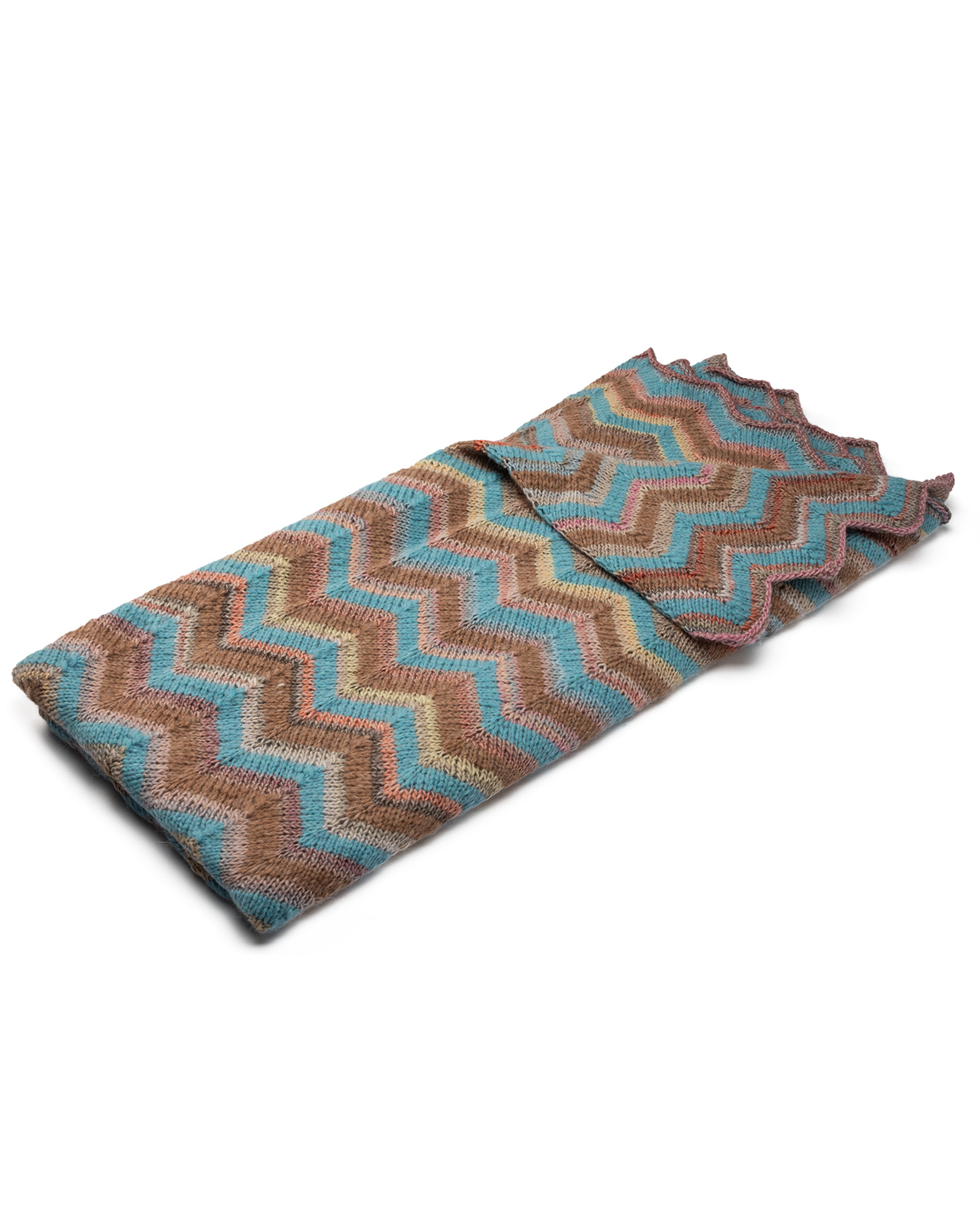 Strickset Gestreifte Decke Im Zackenmuster Aus Gomitolo Intenso Und Brigitte No. 2 Von Lana Grossa 2 Strickset Gestreifte Decke Im Zackenmuster Aus Gomitolo Intenso Und Brigitte No. 2 Von Lana Grossa – Bild 2