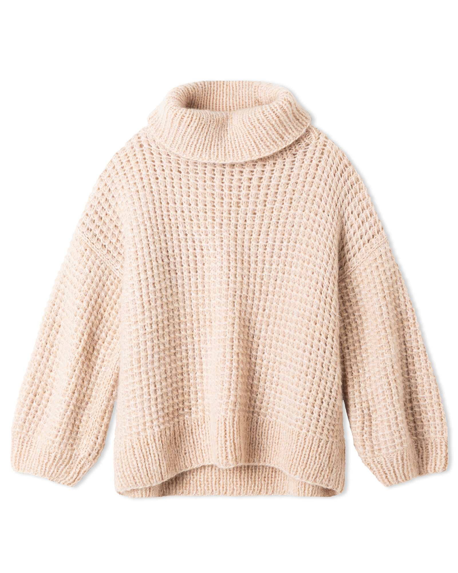 Strickset Rollkragenpulli Im Strukturmuster Aus Nebbia Und Silkhair Von Lana Grossa 2 Strickset Rollkragenpulli Im Strukturmuster Aus Nebbia Und Silkhair Von Lana Grossa – Bild 2
