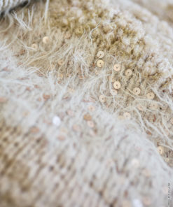 Strickset Gestreifte Decke Mit Fransen Und Pailletten Aus Winter Softness, Basta, Cosmo Und Orsetto Von Lana Grossa 5 Strickset Gestreifte Decke Mit Fransen Und Pailletten Aus Winter Softness, Basta, Cosmo Und Orsetto Von Lana Grossa – Bild 3