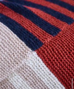 Strickset Decke Kraus Rechts In Streifen Aus Brigitte No. 2 Von Lana Grossa 5 Strickset Decke Kraus Rechts In Streifen Aus Brigitte No. 2 Von Lana Grossa – Bild 3