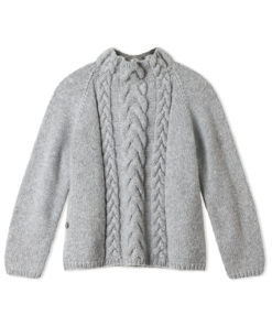 Strickset Raglanpulli Mit Zopfstreifen Aus Cool Merino Big Von Lana Grossa 3 Strickset Raglanpulli Mit Zopfstreifen Aus Cool Merino Big Von Lana Grossa – Bild 2