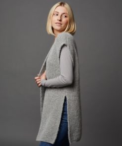 Strickset Weste Carla Aus Shetland Und Cusi Von Lamana 3 Strickset Weste Carla Aus Shetland Und Cusi Von Lamana – Bild 2