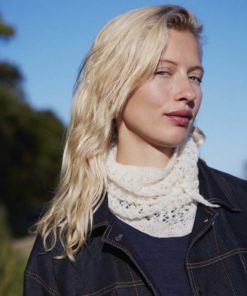 Strickset Dreiecktuch Aus Cashmere Extra Lace Von Lang Yarns – Bild 3