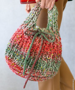 Strickset Tasche aus Christmas Edition Big und Cosmo von Lana Grossa