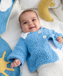 Strickset Jacke Mit Häkelkragen Aus Leggerissimo Von Lana Grossa 5 Strickset Jacke Mit Häkelkragen Aus Leggerissimo Von Lana Grossa – Bild 3