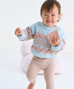 Strickset Pullover Mit Gittermuster Aus Summer Softness Von Lana Grossa 5 Strickset Pullover Mit Gittermuster Aus Summer Softness Von Lana Grossa – Bild 3