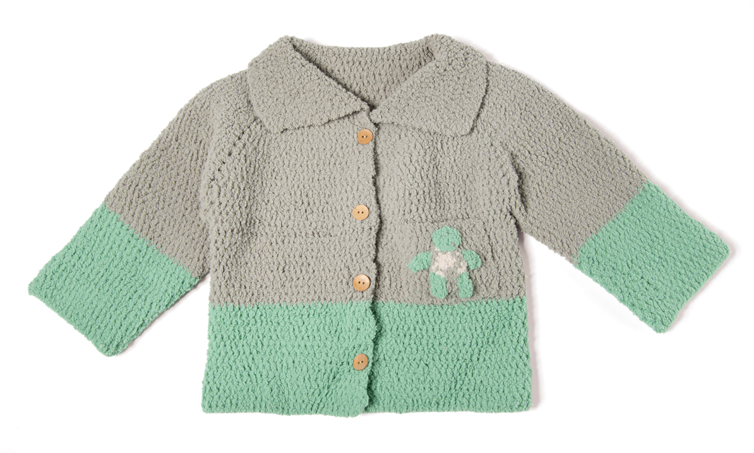 Strickset Jacke Mit Schildkröte Aus Leggerissimo Von Lana Grossa 2 Strickset Jacke Mit Schildkröte Aus Leggerissimo Von Lana Grossa – Bild 2
