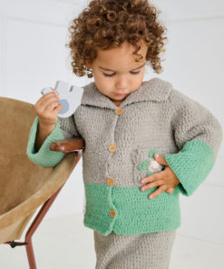 Strickset Jacke Mit Schildkröte Aus Leggerissimo Von Lana Grossa 5 Strickset Jacke Mit Schildkröte Aus Leggerissimo Von Lana Grossa – Bild 3