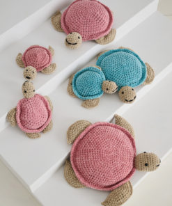Strickset Kleine Schildkröte In Altrosa aus The Look von Lana Grossa