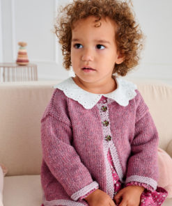 Strickset Jacke aus Cool Wool Big Vintage und Cool Wool Big von Lana Grossa