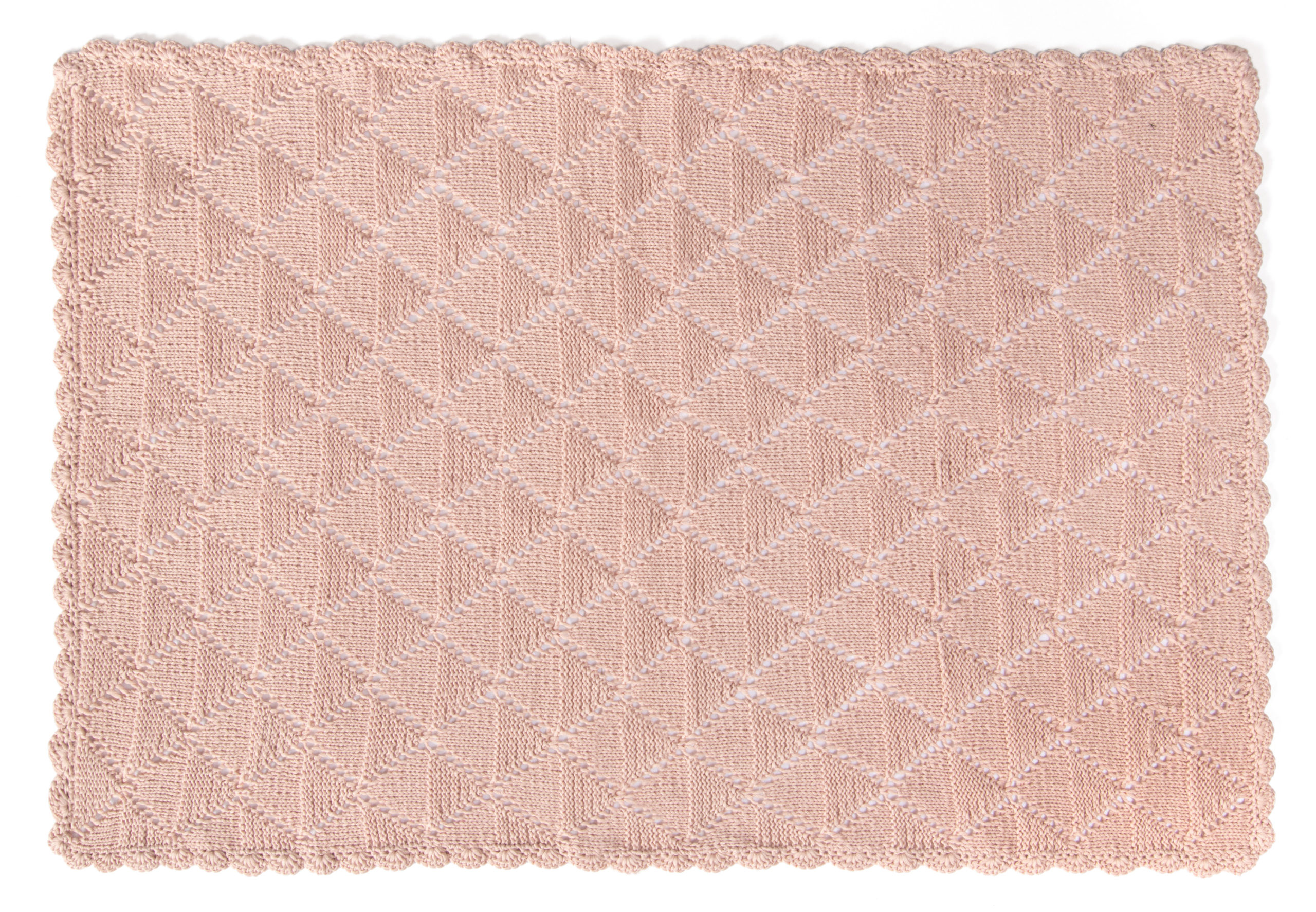 Strickset Decke Mit Häkelborte Aus Summer Softness Von Lana Grossa 2 Strickset Decke Mit Häkelborte Aus Summer Softness Von Lana Grossa – Bild 2